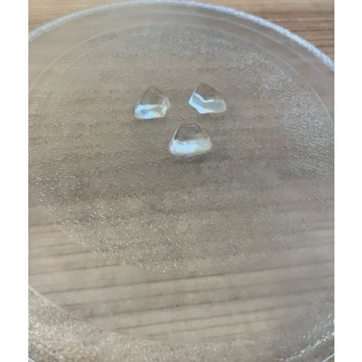 LG mikrohullámú sütőhöz üvegtányér - 24,5cm