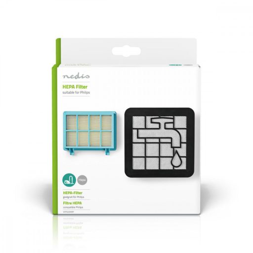 Philips PowerPro 3000 & 5000 Series porszívóhoz HEPA szűrőszett - FC8010/01 - Utángyártott