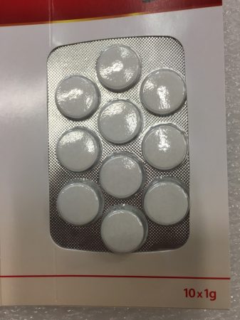 tisztító tabletta