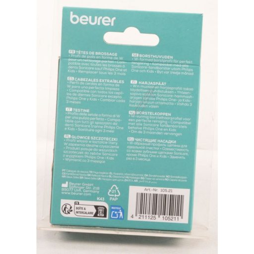 Beurer Classic Clean fogkefefej - 4 darab