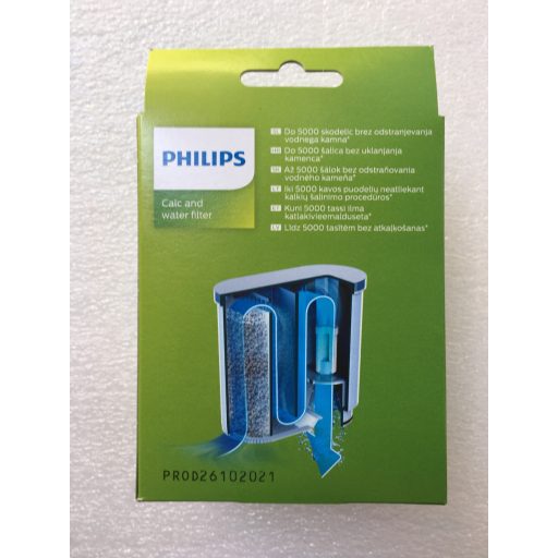 Philips Saeco automata eszpresszó kávéfőzőhöz AquaClean vízkő- és vízszűrő filter - CA6903/10