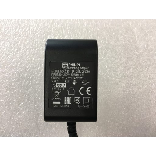 Philips PowerPro (Aqua, Duo) porszívóhoz hálózati adapter - 25V, 500mA