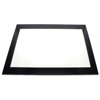 Whirlpool sütőhöz ajtó belső üveg - 490x401mm