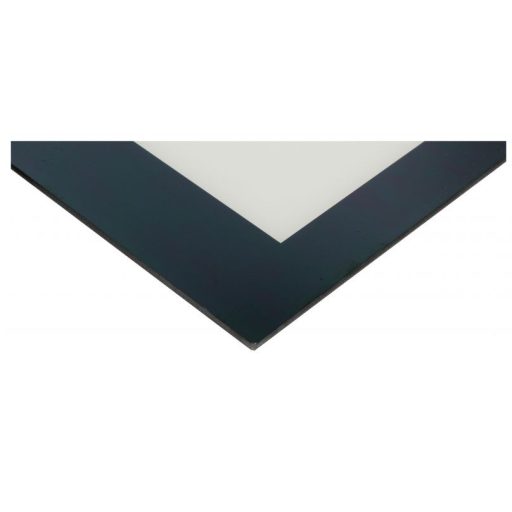 Whirlpool sütőhöz ajtó belső üveg - 490x401mm