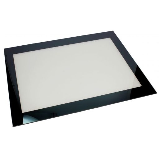 Whirlpool sütőhöz ajtó belső üveg - 490x401mm