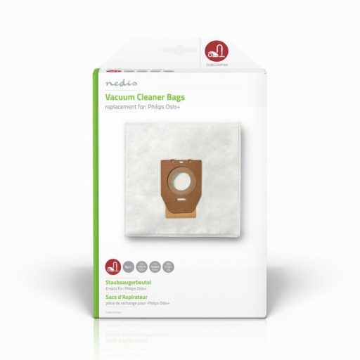 Philips Oslo porszívóhoz mikroszálas porzsák - DUBG220PHI4 - 4 darab porzsák + mikro és motorfilter - Utángyártott