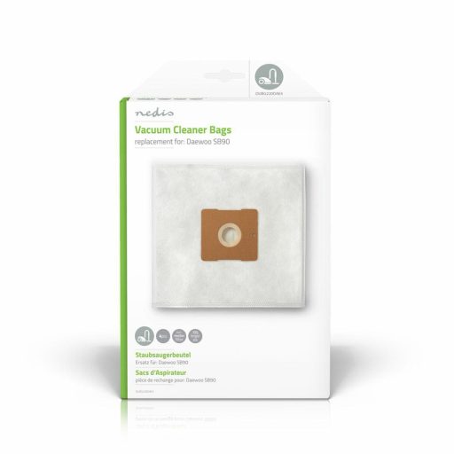 Nedis DUBG220DAE4 mikroszálas porzsák - 4 darab zsák + 1 motorszűrő/filter - Utángyártott