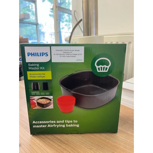 Philips Airfryerhez L-es sütőkészlet - sütő tál + 7 darab muffin forma - HD9925/01