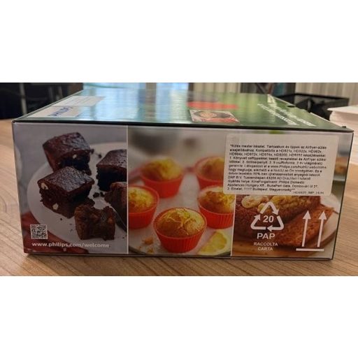 Philips Airfryerhez L-es sütőkészlet - sütő tál + 7 darab muffin forma - HD9925/01