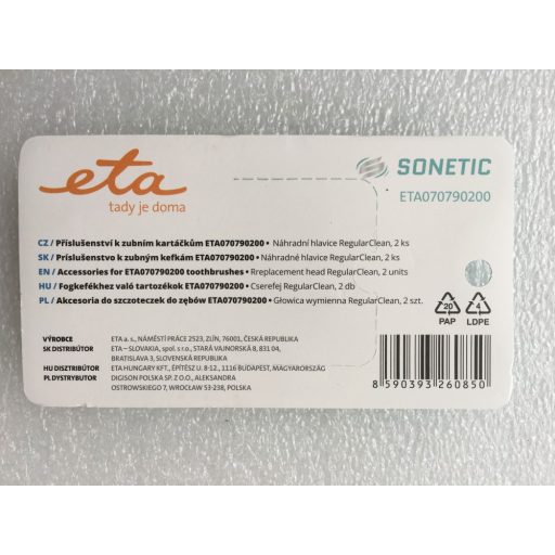 ETA Sonetic 070790200 fogkefefej