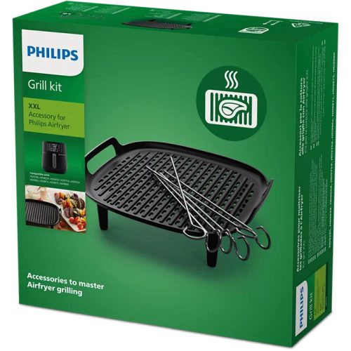 Philips HD9951/00 XXL profi grillező készlet + 6 nyárs