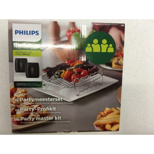 Philips Airfryhez saslik rács + 7 darab muffin forma - HD9904/01